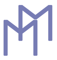 MM deux lettres logo