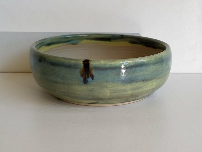 Petit pot nuancé blanc bleu vert gris – Image 2