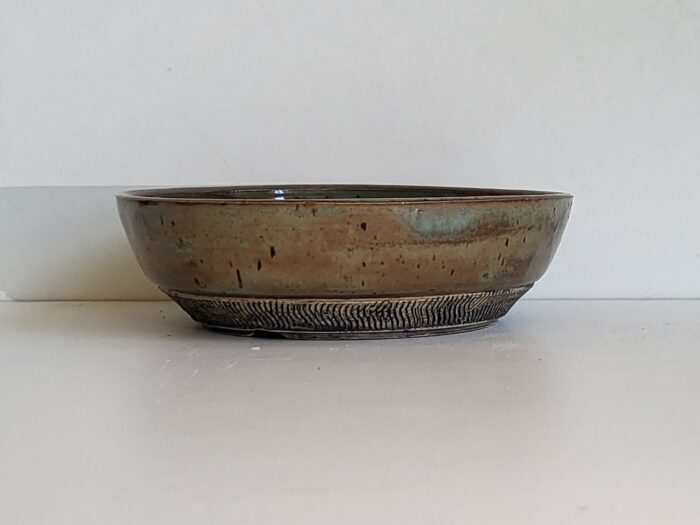 Pot à bonsaï texturisé