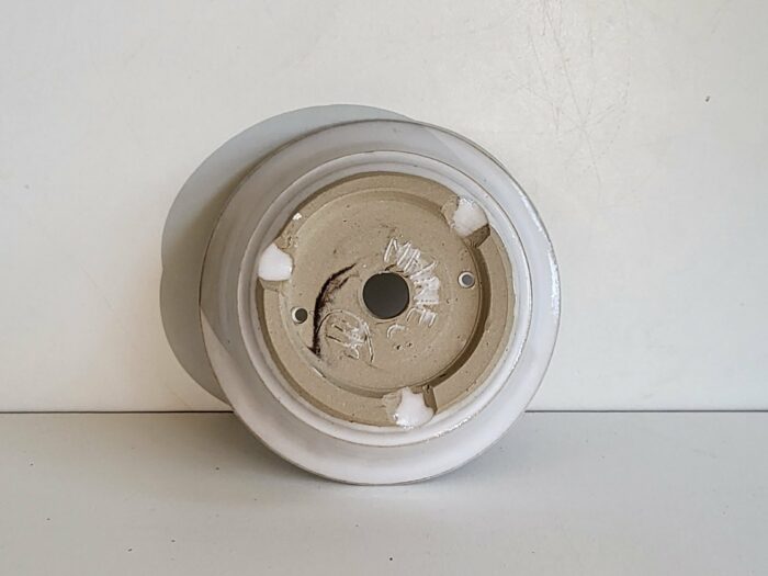 Petit pot évasé blanc – Image 2