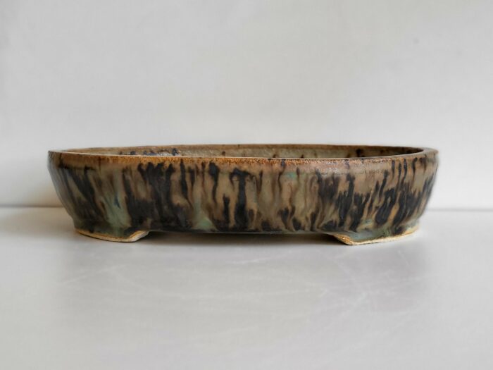 Pot à bonsai ovale
