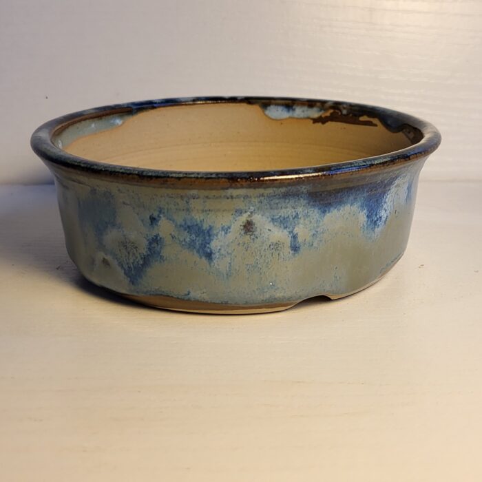 pot à bonsai rond, bleu mais pas que – Image 2