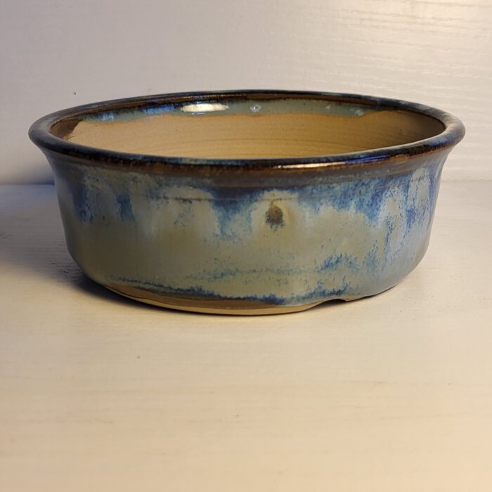 pot à bonsai rond, bleu mais pas que – Image 10