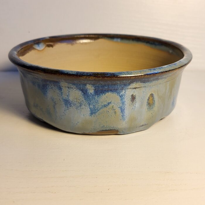 pot à bonsai rond, bleu mais pas que – Image 9