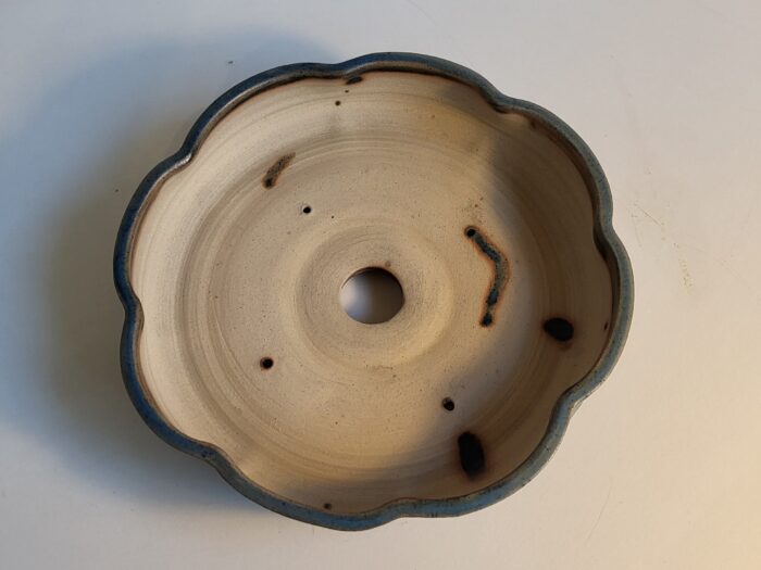 pot à bonsai lotus bleu mat – Image 2