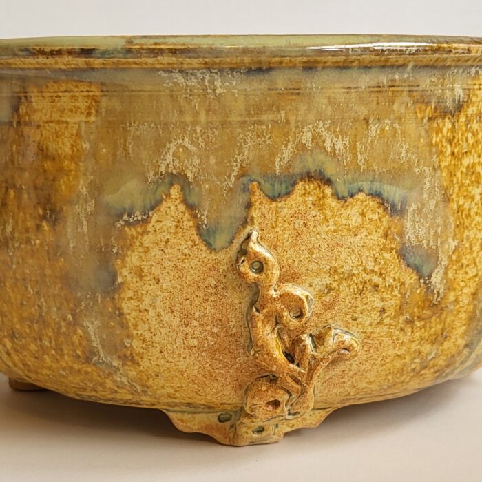 pot à bonsai lotus or – Image 3