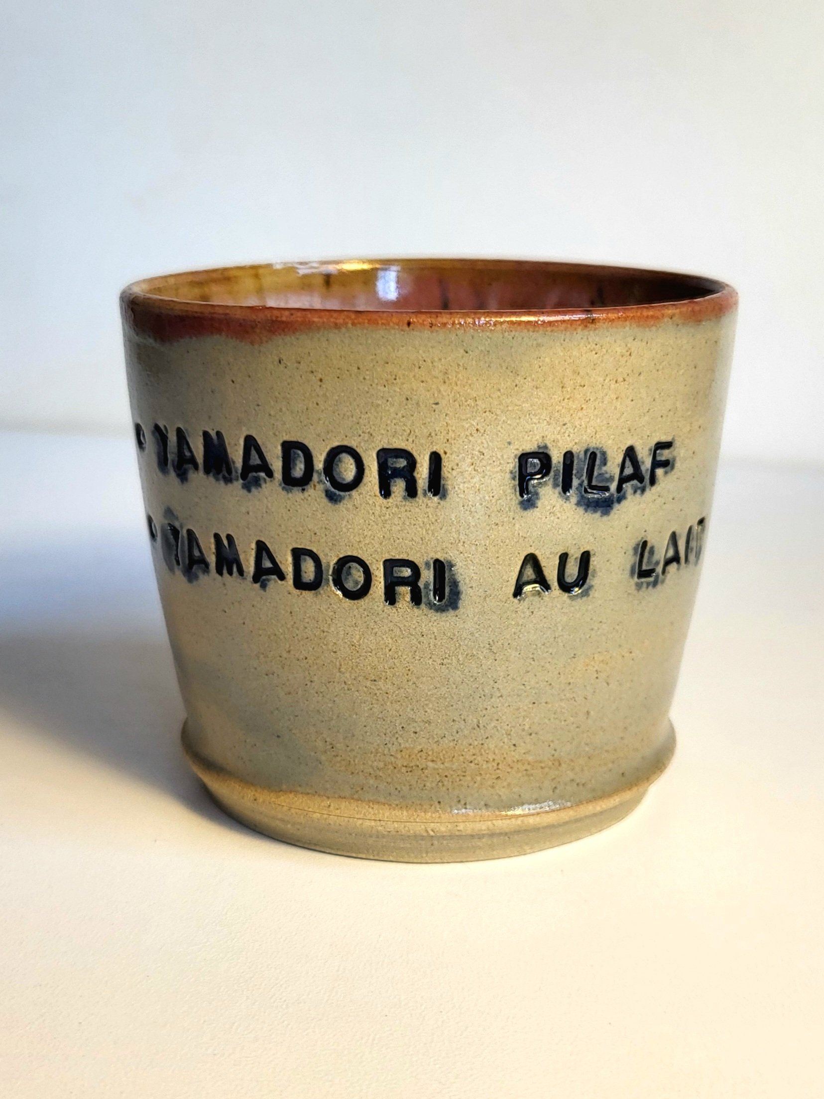 Tasse sans anse